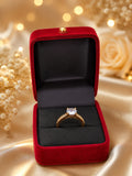 Elegant Diomand Zirconin  Ring