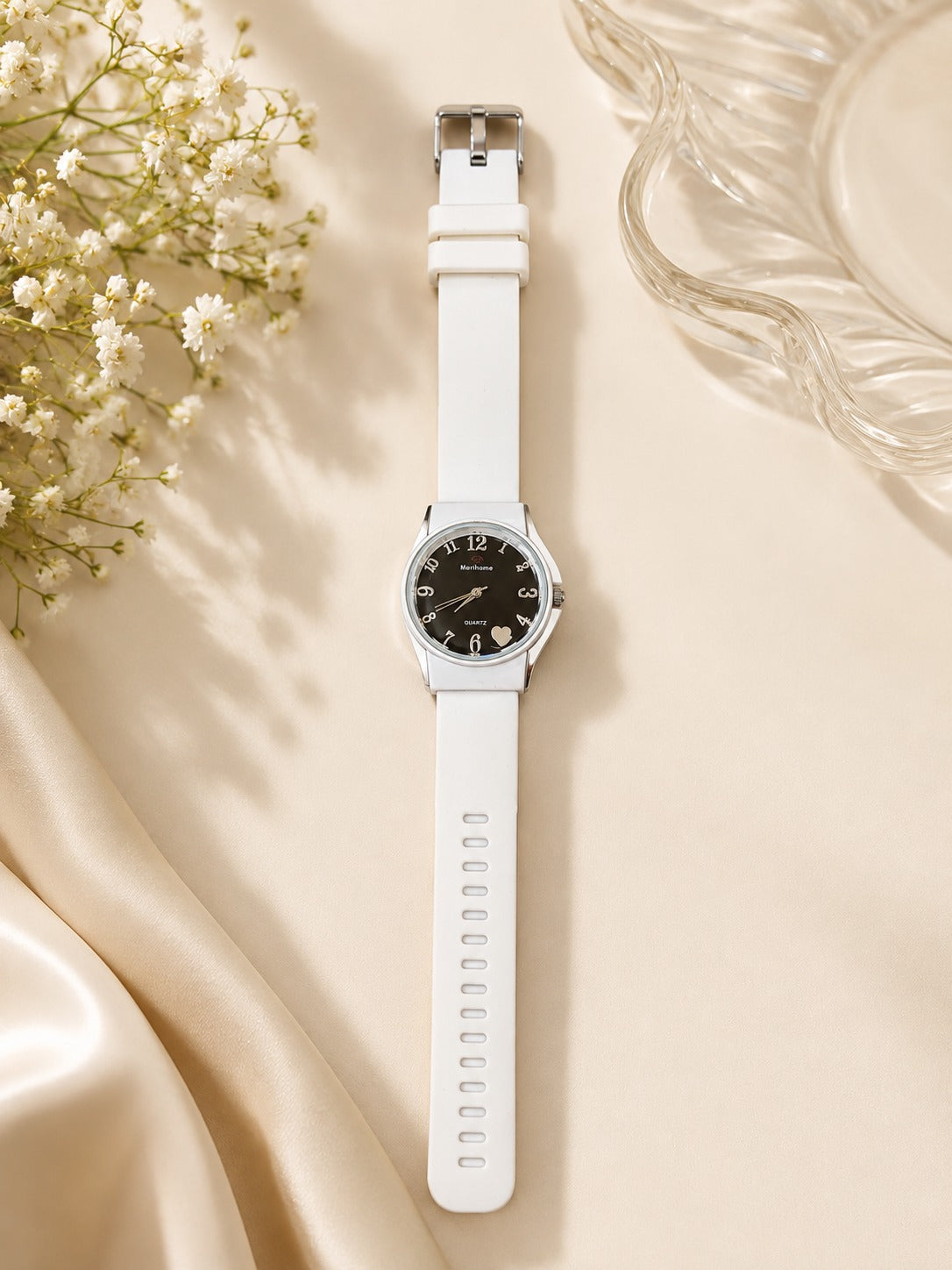 Elegant White Ladies Watch