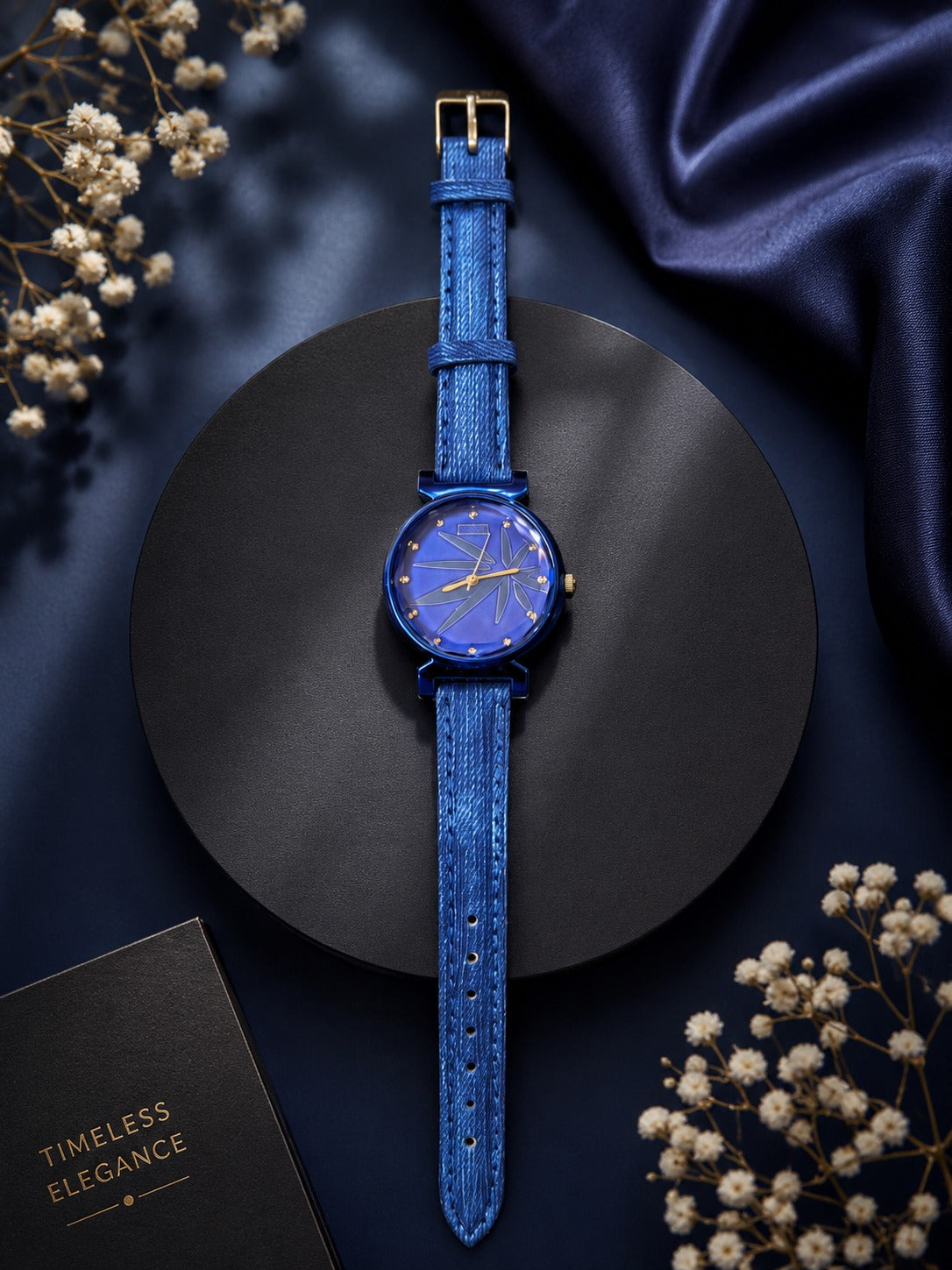 Trendy Blue Ladies Watch
