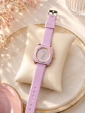 Elegant Purple Ladies Watch