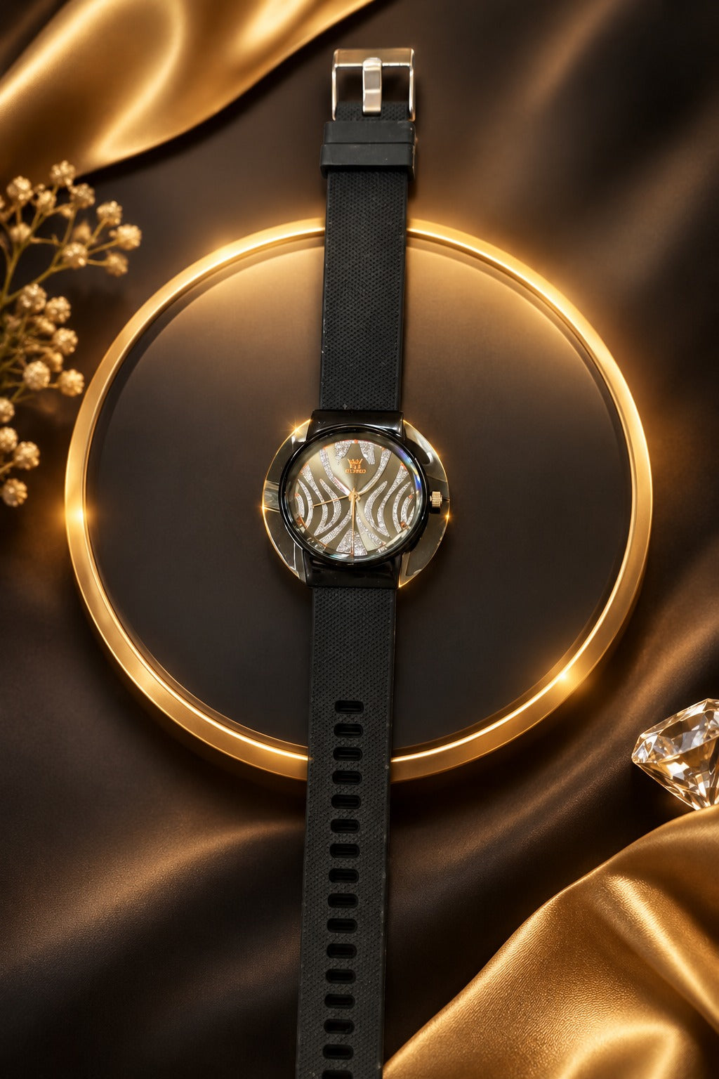 Classic Black Ladies Watch
