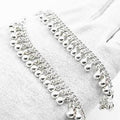 Luxury Silver Ghungroo Anklet